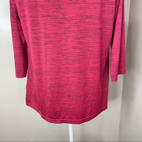 Sag Harbor Stretch Women Cowl top Red Sz PL Super stretch - Picture 10 of 12